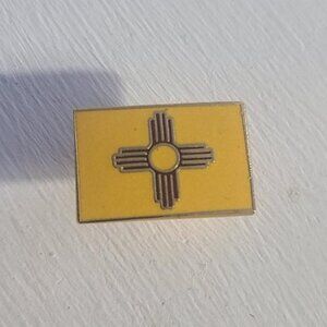 New Mexico State Flag Native Vintage Lapel Pin